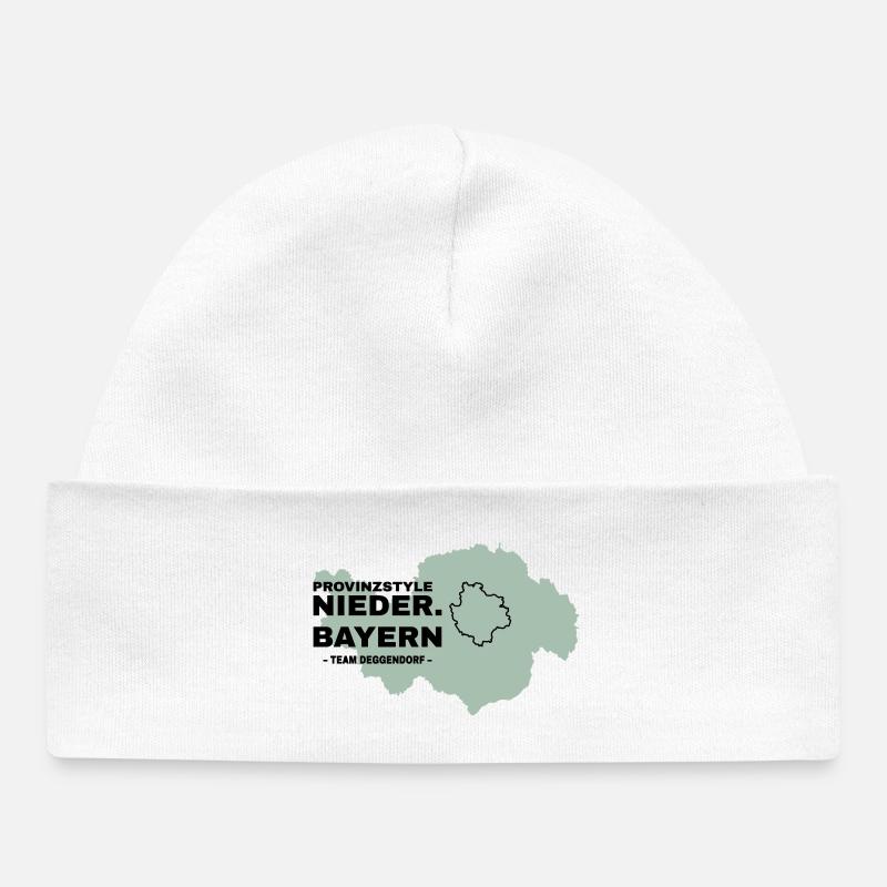 Basse-Bavière | DEGGENDORF - Bonnet bébé bio - blanc