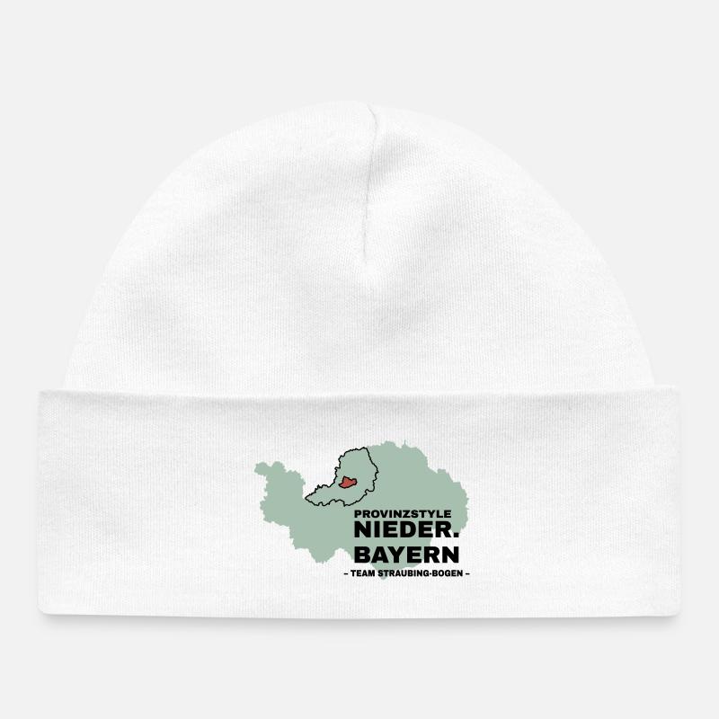 Basse-Bavière | ARCHE DE STRAUBING - Bonnet bébé bio - blanc