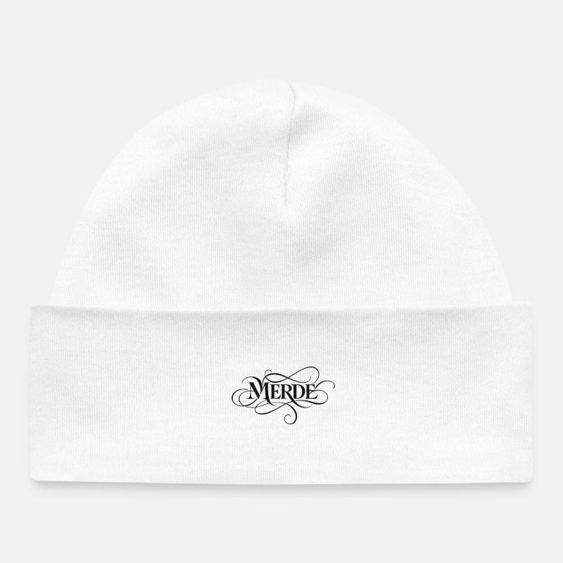 ! - Bonnet bébé bio - blanc