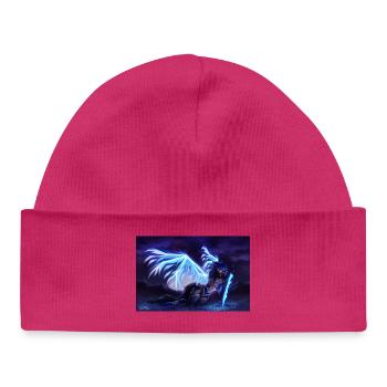 Alóe - Fallen Angel (by Bunneko_Arts) - Baby Organic Beanie - white - Front