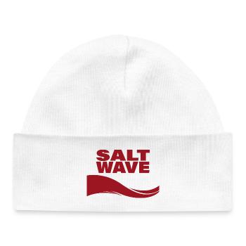 VAGUE SALÉE - Bonnet bébé bio - blanc - Devant