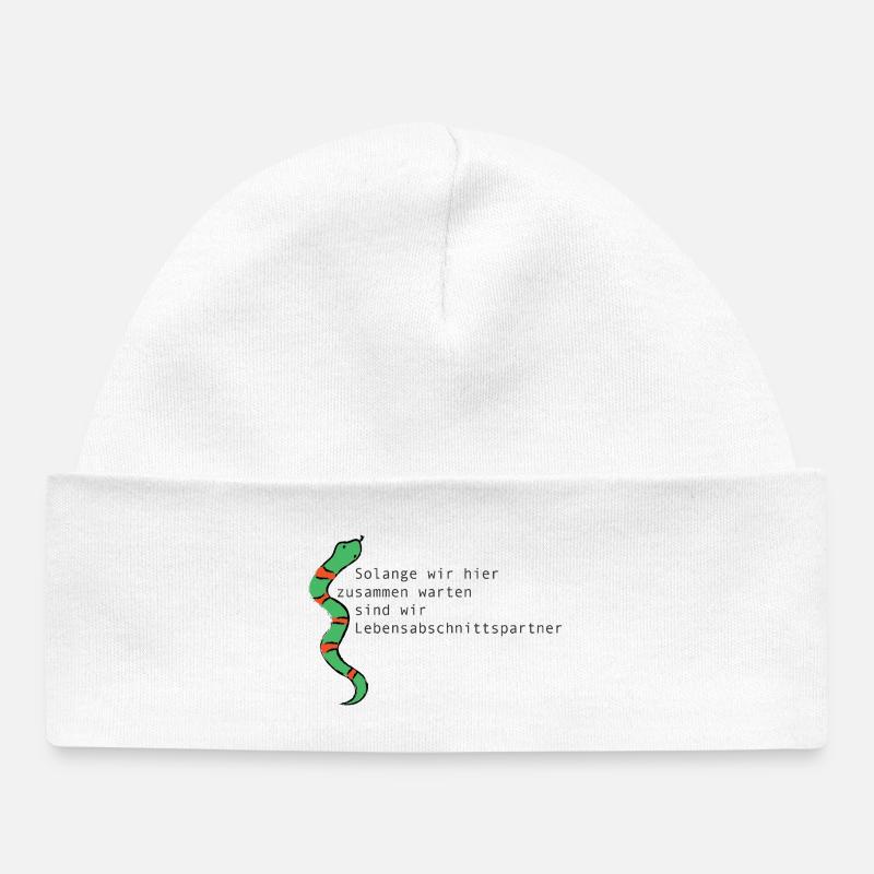PARTENAIRE DE VIE SUR SCÈNE - Bonnet bébé bio - blanc