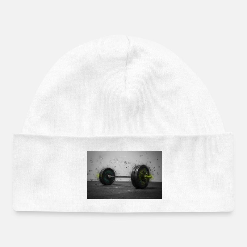 Runeforge - Baby Organic Beanie - white