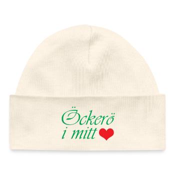 Öckerö in my heart - Baby Organic Beanie - white - Front