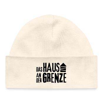 Das Haus an der Grenze - Baby Organic Mütze - Weiß - Vorne
