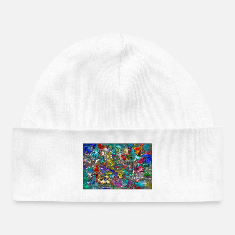 klaggejrdatschy - Bonnet bébé bio - blanc