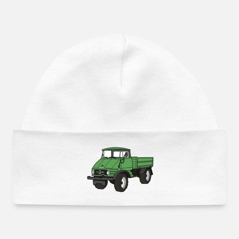 IMOGDIA - Bonnet bébé bio - blanc