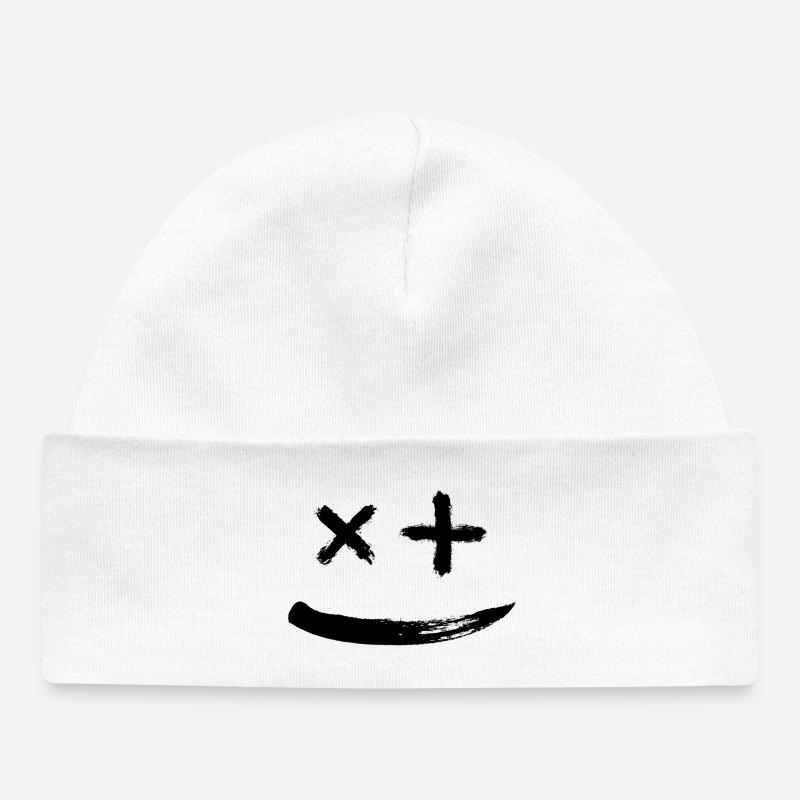 Souriez 4 vous - Bonnet bébé bio - blanc