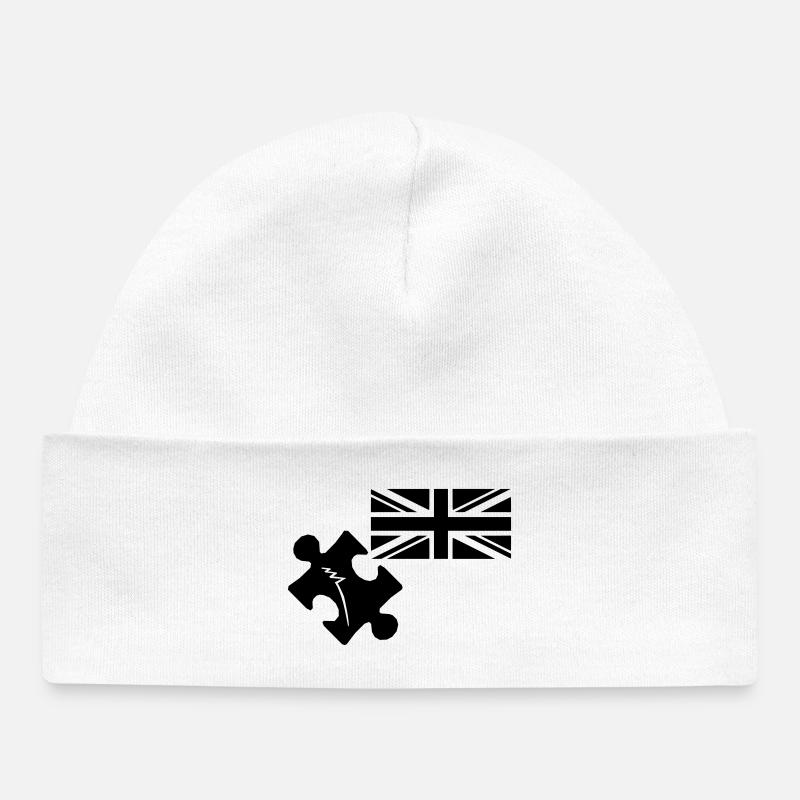 Puzzle John Spilsbury - Bonnet bébé bio - blanc