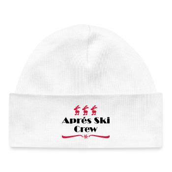 Après-ski - Baby Organic Beanie - white - Front