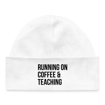 Professeur - Bonnet bébé bio - blanc - Devant