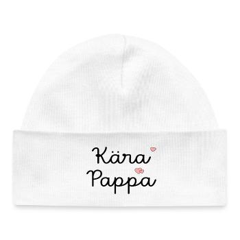 Dear Dad, - Baby Organic Beanie - white - Front