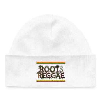 Roots Reggae Forest - Baby Organic Mütze - Weiß - Vorne