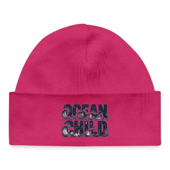 Mer Enfant Vague Mer - Bonnet bébé bio - blanc - Devant