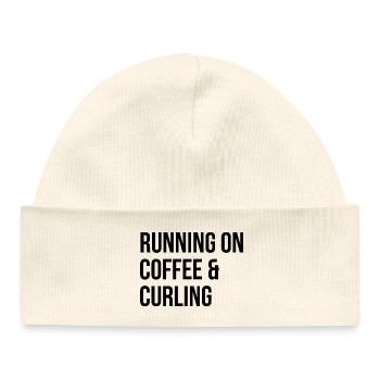 Curling - Baby Organic Beanie - white - Front
