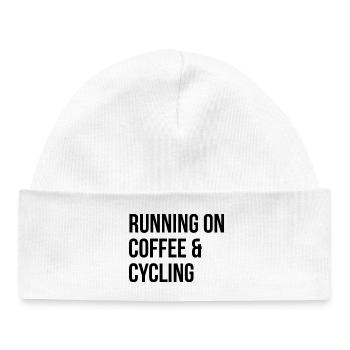 Cycling - Baby Organic Beanie - white - Front