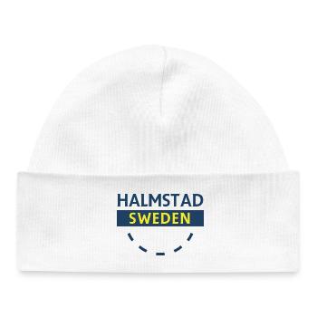 Halmstad Suède Signe Arc - Bonnet bébé bio - blanc - Devant