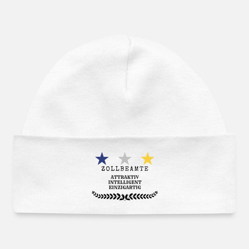 Douanier - Bonnet bébé bio - blanc