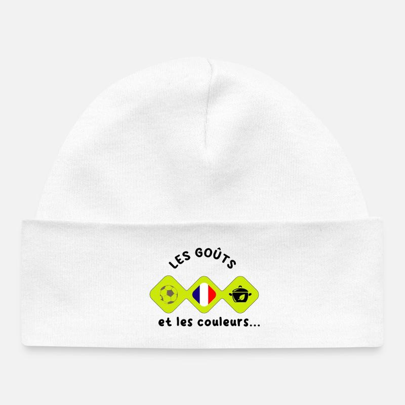 Les_gouts_et_les_couleurs... - Bonnet bébé bio - blanc