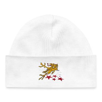 Rostocker Greif 3D - Baby Organic Beanie - white - Front