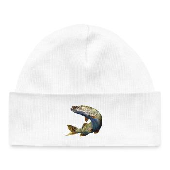 Pike - Baby Organic Beanie - white - Front