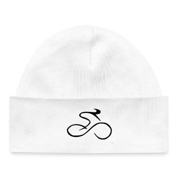 Coureur - Bonnet bébé bio - blanc - Devant