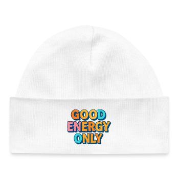 Bon - Bonnet bébé bio - blanc - Devant