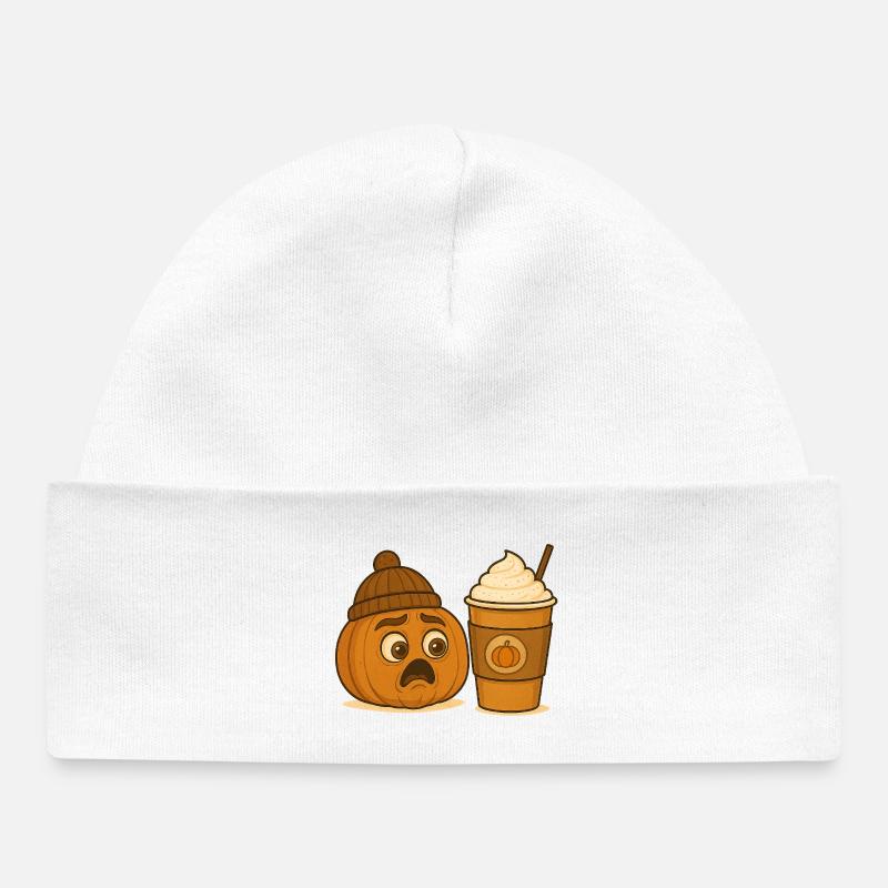 Freddie Citrouille 2 - Bonnet bébé bio - blanc