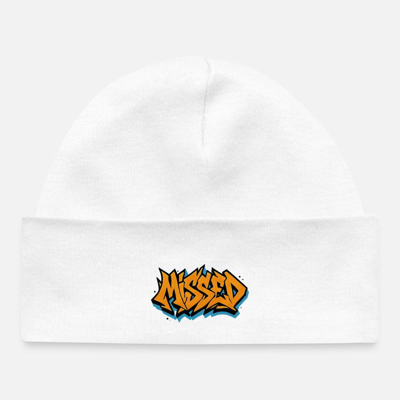 Graffiti Merch - Bonnet bébé bio - blanc