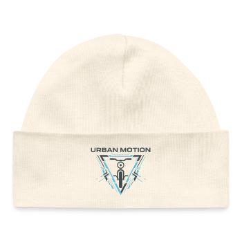Urban Motion - Baby Organic Beanie - white - Front