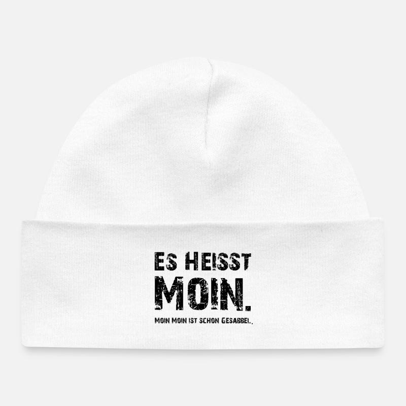 It's called Moin - Baby Organic Beanie - white