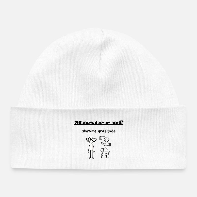 Maître de la reconnaissance - Bonnet bébé bio - blanc