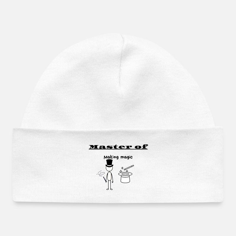 Maître de la Création de la Magie - Bonnet bébé bio - blanc