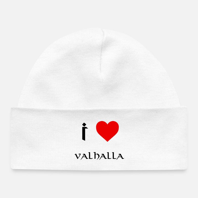 J’adore Valhalla - Bonnet bébé bio - blanc
