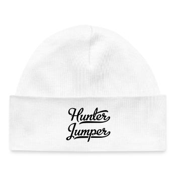Hunter Jumper - Baby Organic Mütze - Weiß - Vorne