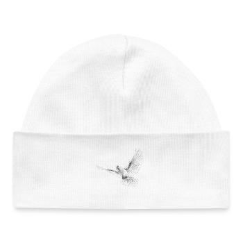 Dove - Baby Organic Beanie - white - Front