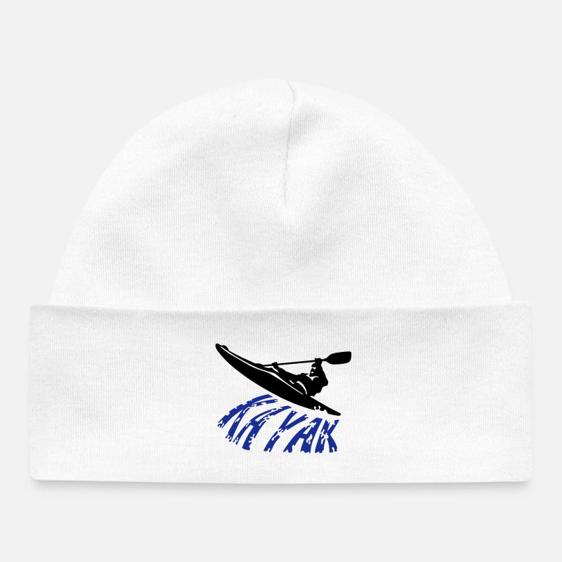 kayak - Bonnet bébé bio - blanc