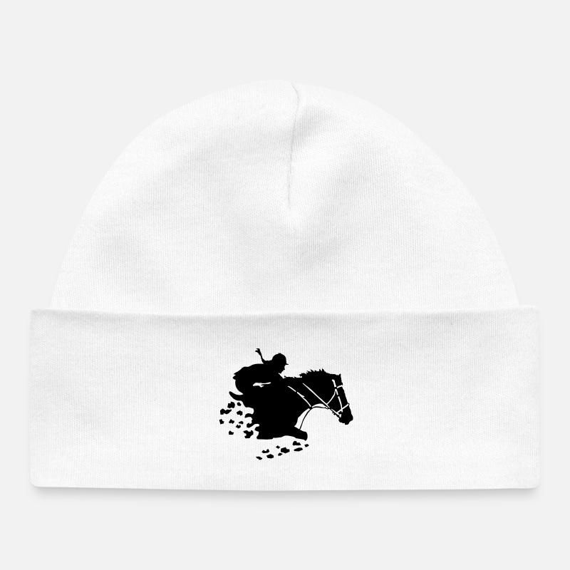 cavalière - Bonnet bébé bio - blanc