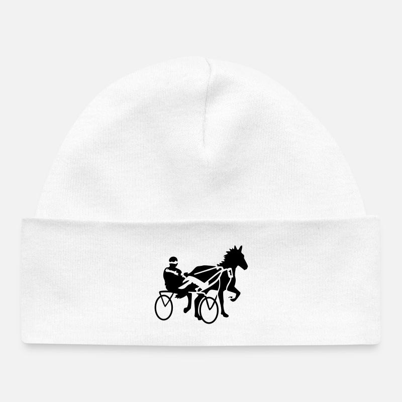 trotter - Bonnet bébé bio - blanc