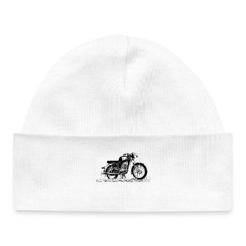 MZ TS 150 | GDR | Moped | Truck | Technology - Baby Organic Beanie - white - Front