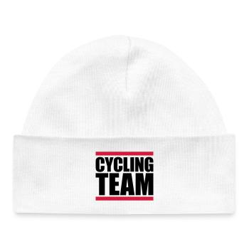Sport Cycling Team - Baby Organic Beanie - white - Front
