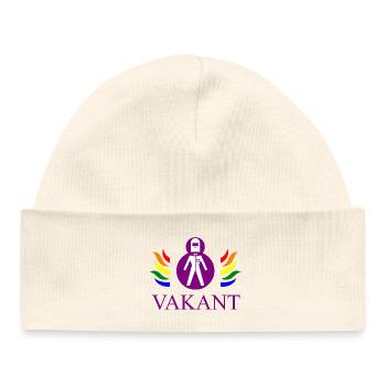 Vakant / Vacant - Baby Organic Beanie - white - Front