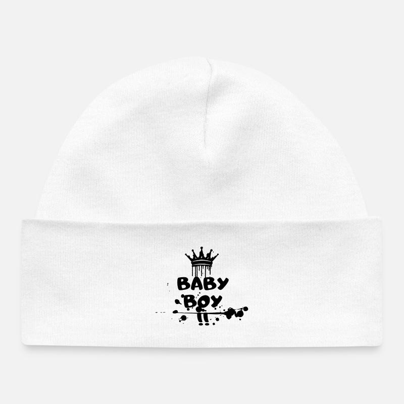 baby boy - Bonnet bébé bio - blanc