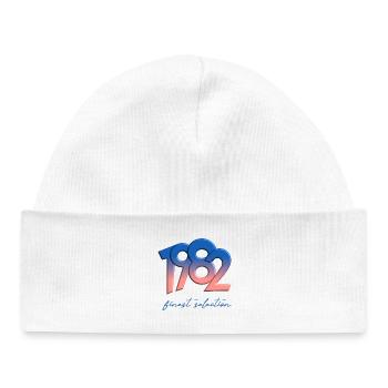 1982 - finest selection - Baby Organic Beanie - white - Front