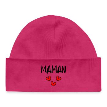 MOM - Baby Organic Beanie - white - Front