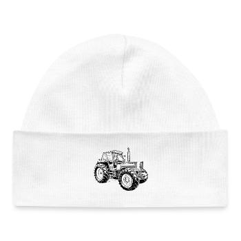 Tractor Turbo DT 160 90 - Baby Organic Beanie - white - Front