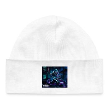 Graffiti Anime Samouraï - Bonnet bébé bio - blanc - Devant