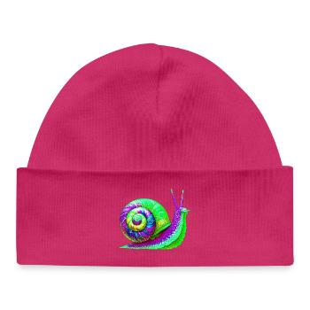 Schnecke - Baby Organic Mütze - Weiß - Vorne