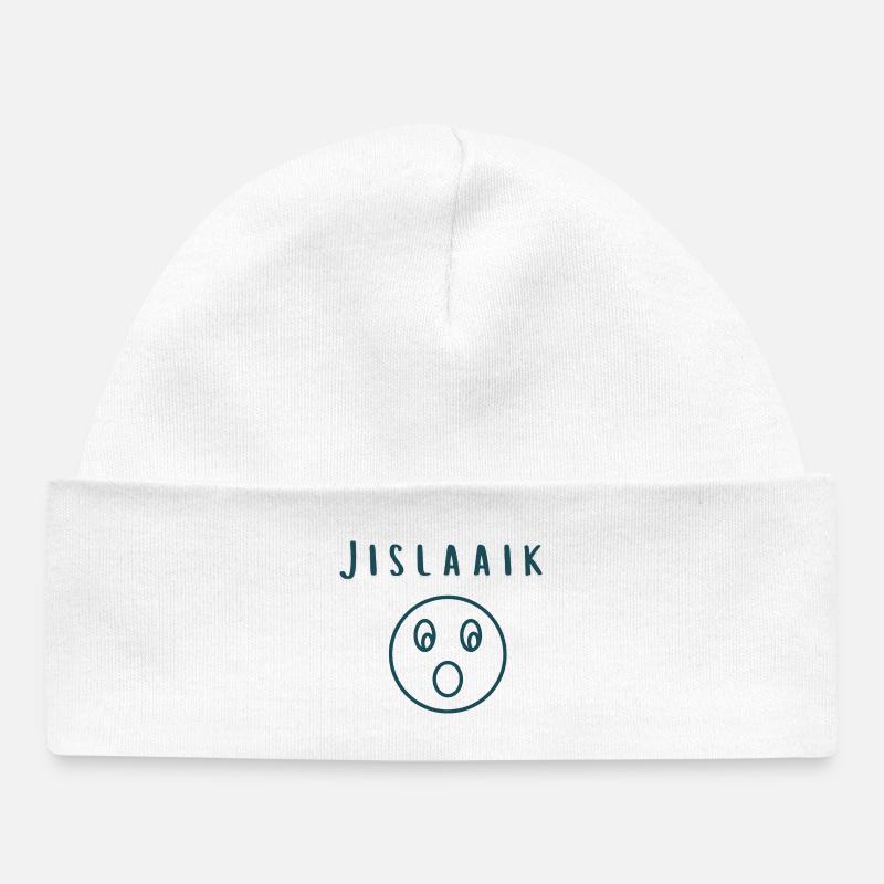 jislaaik - Baby Organic Beanie - white