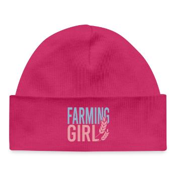 Farmer's Daughter - Baby Organic Beanie - white - Front